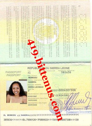 Sandra passport